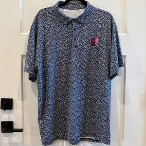 Antigua men's St.Louis City SC performance polo floral print, size XL